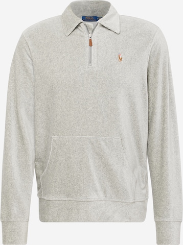 Pull-over Polo Ralph Lauren en gris : devant