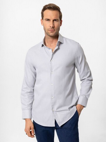 Antioch Regular fit Button Up Shirt in Grey