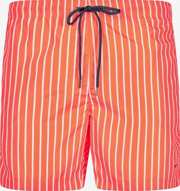 Skiny Plavecké šortky – oranžová: přední strana