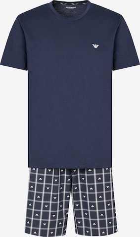 mėlyna Emporio Armani Trumpa pižama: priekis