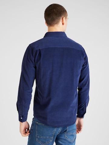 Coupe regular Chemise AÉROPOSTALE en bleu