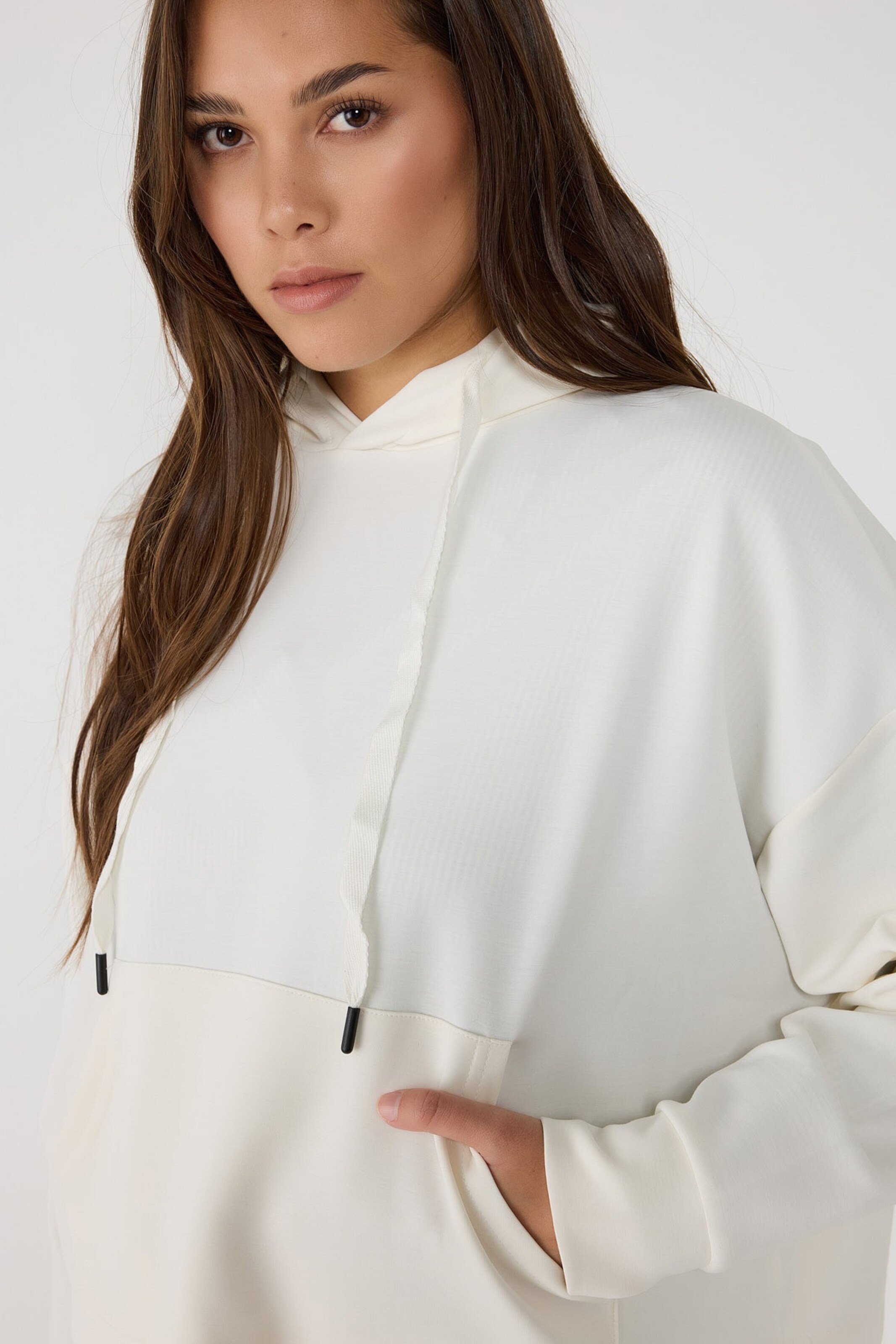 No Matter What Sweatshirt in Beige