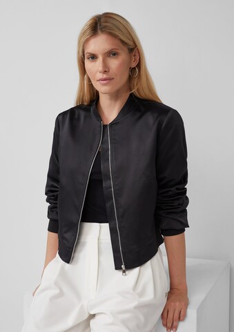 s.Oliver BLACK LABEL Tussenjas in Zwart: voorkant