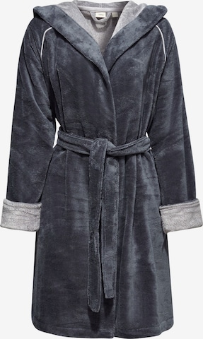 ESPRIT Short Bathrobe in Grey: front