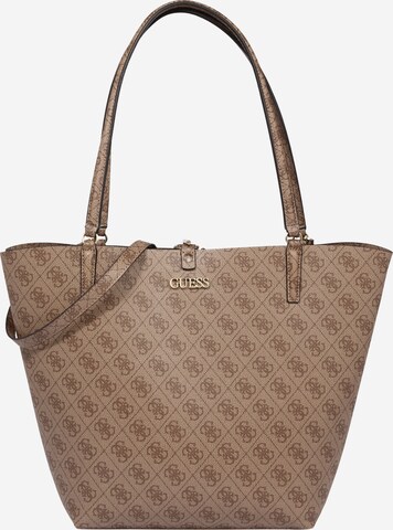 Cabas 'Alby' GUESS en beige : devant