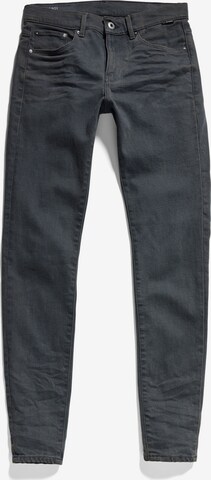 G-Star RAW Skinny Jeans in Grijs: voorkant