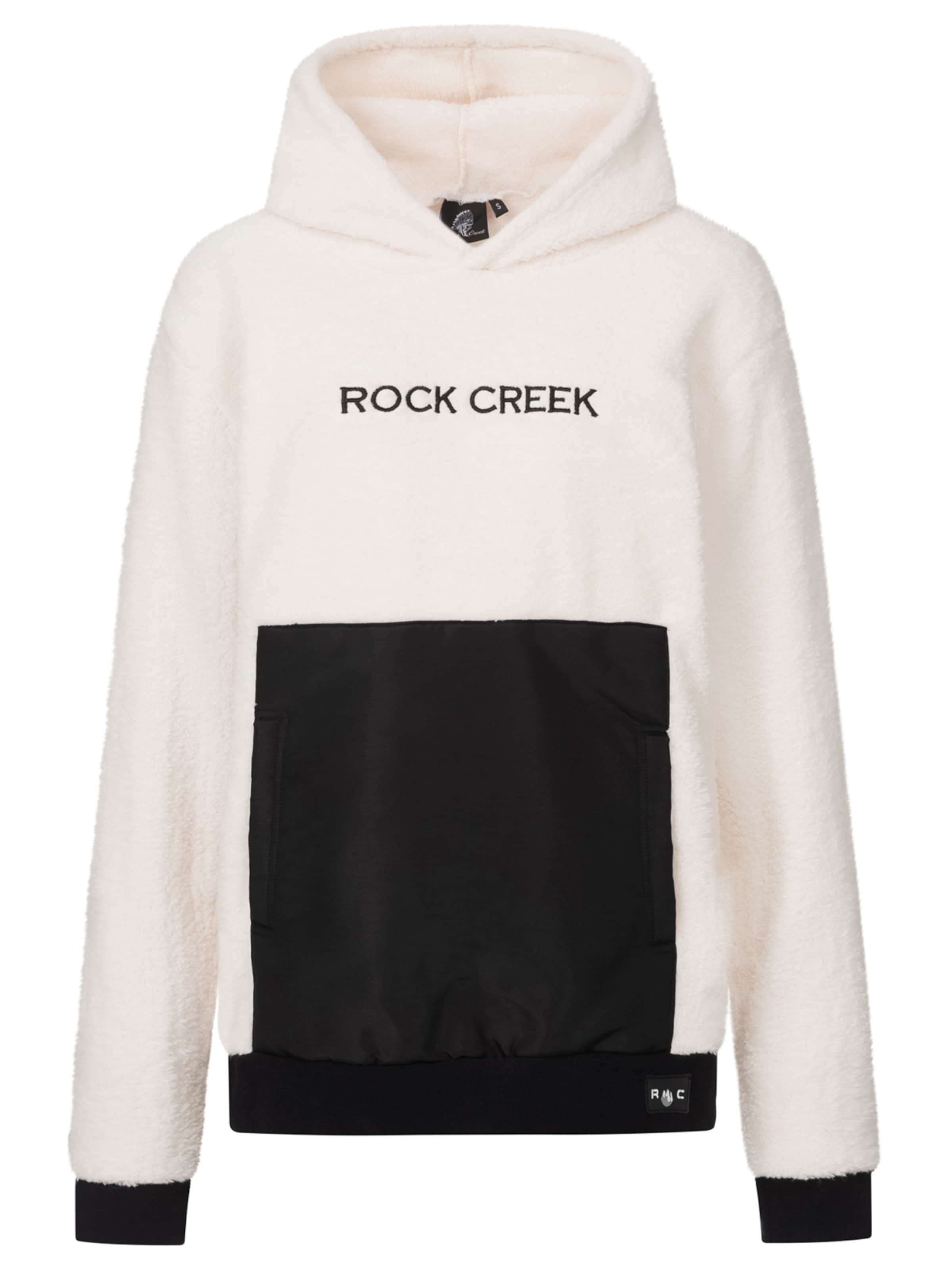 Rock Creek Sweatshirt in Weiß: Vorderseite