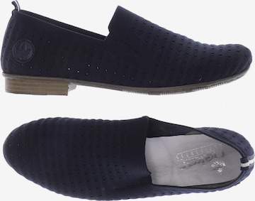 Rieker Flats & Loafers in 41 in Blue: front
