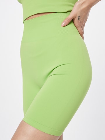 Monki Skinny Leggings in Green