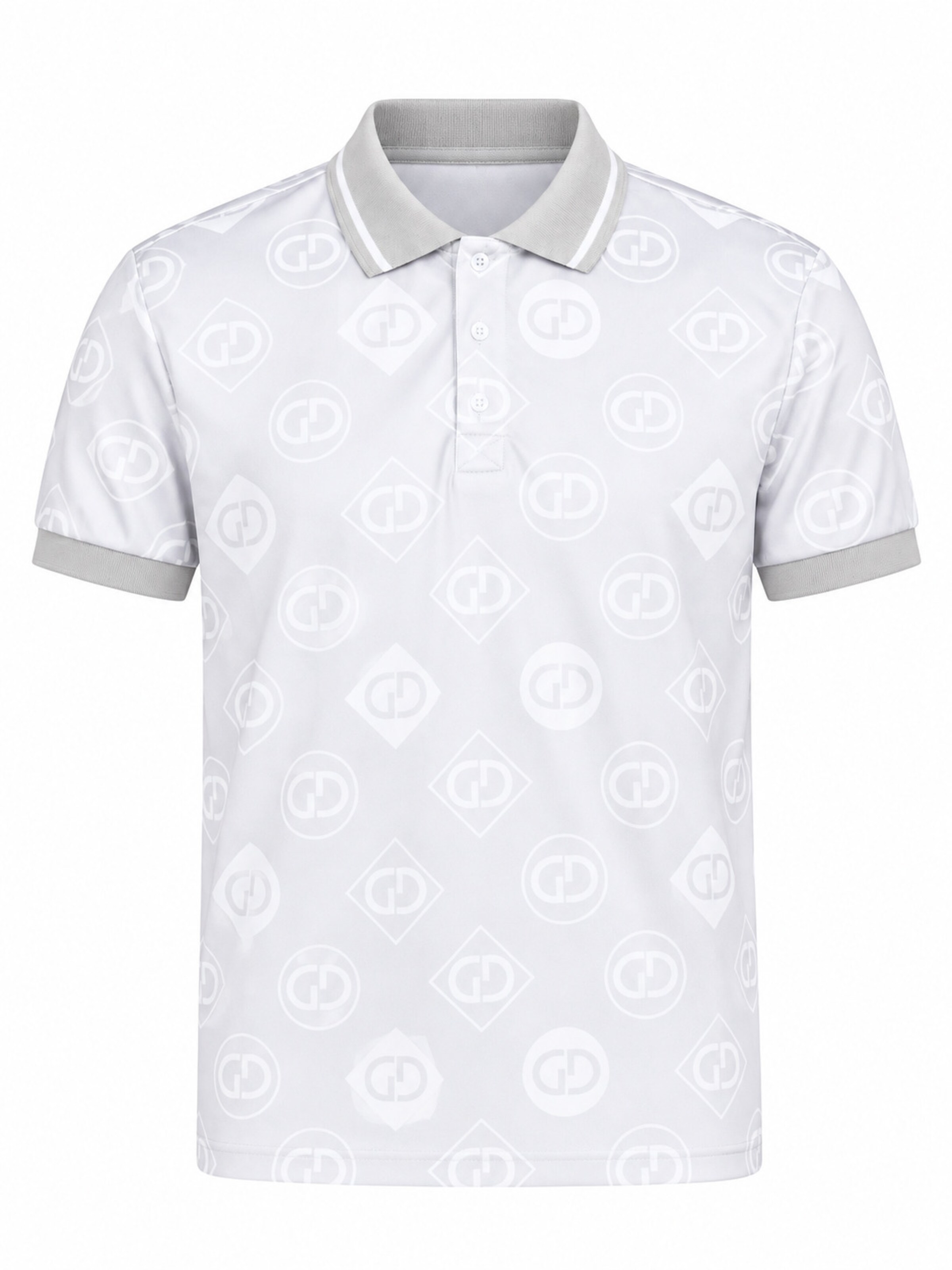 Gianni Kavanagh Shirt in Grau: Vorderseite