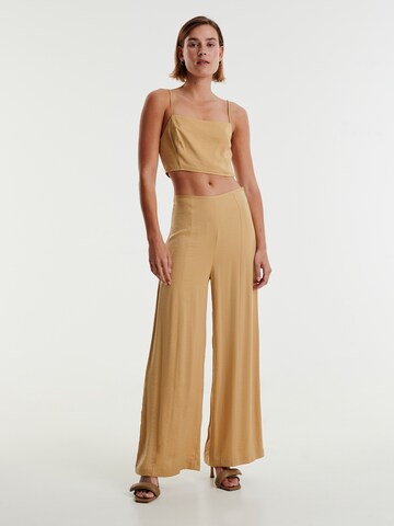 Wide Leg Pantalon 'Jemma' EDITED en jaune