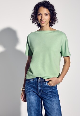 STREET ONE - Camisa em verde: frente