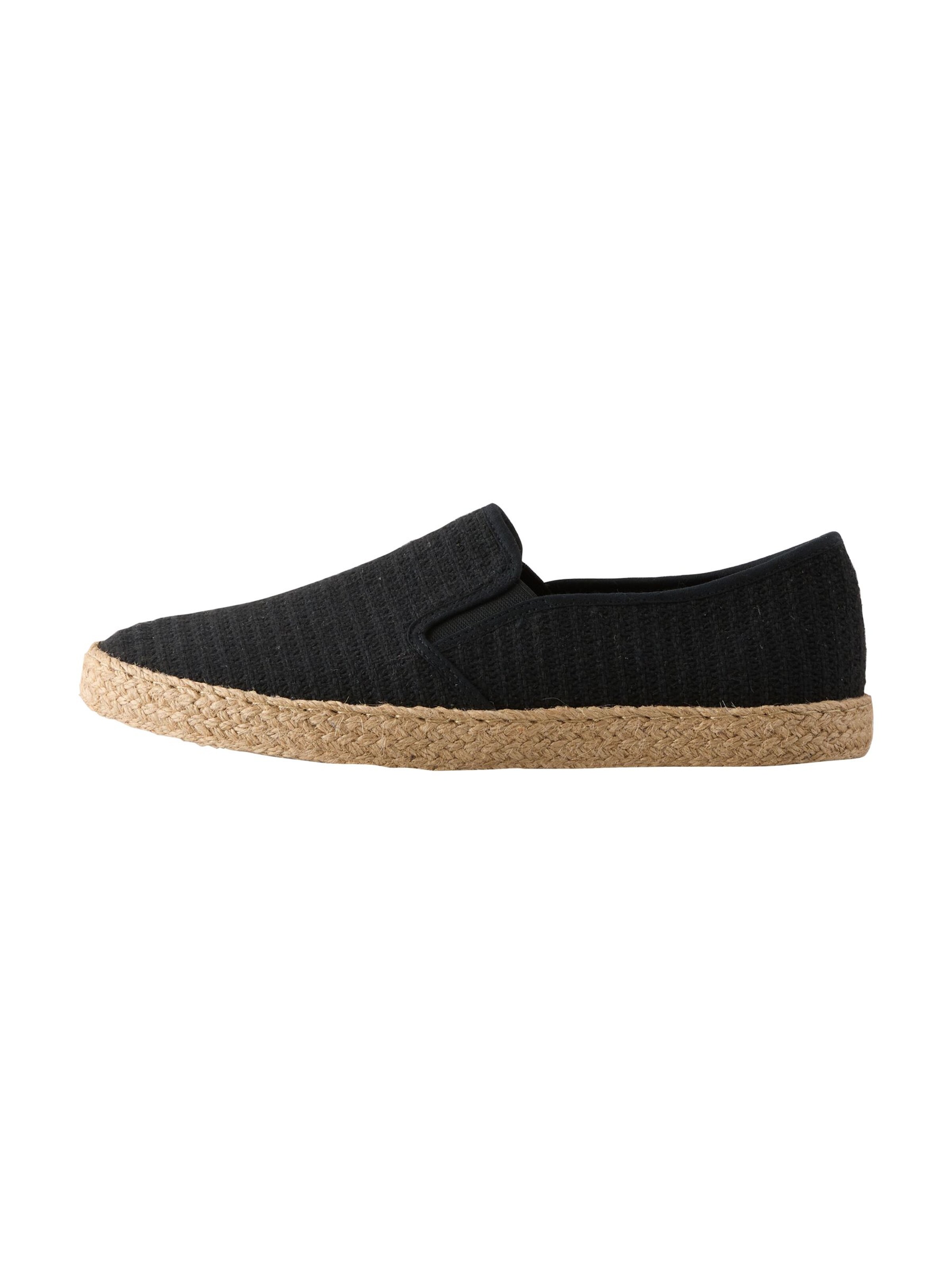Espadrilles Next en noir : devant