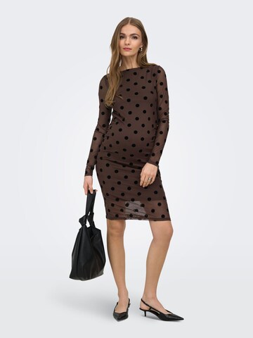 Abito 'OLMLaguna' di Only Maternity in marrone: frontale