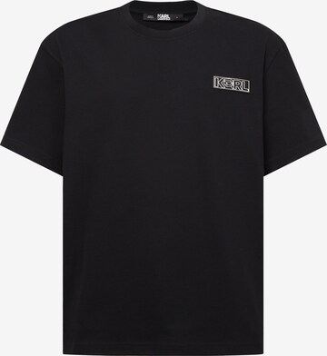 Karl Lagerfeld Shirt 'Ikonik 2.0' in Black: front