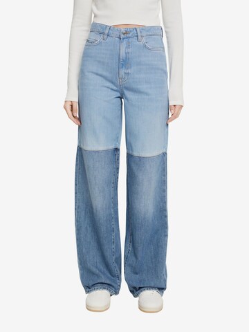 ESPRIT Wide leg Jeans in Blauw