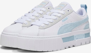 PUMA Sneakers laag 'Mayze' in Wit: voorkant