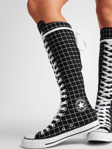 Sneaker alta 'Converse Chuck Taylor All Star' di CONVERSE in nero: frontale