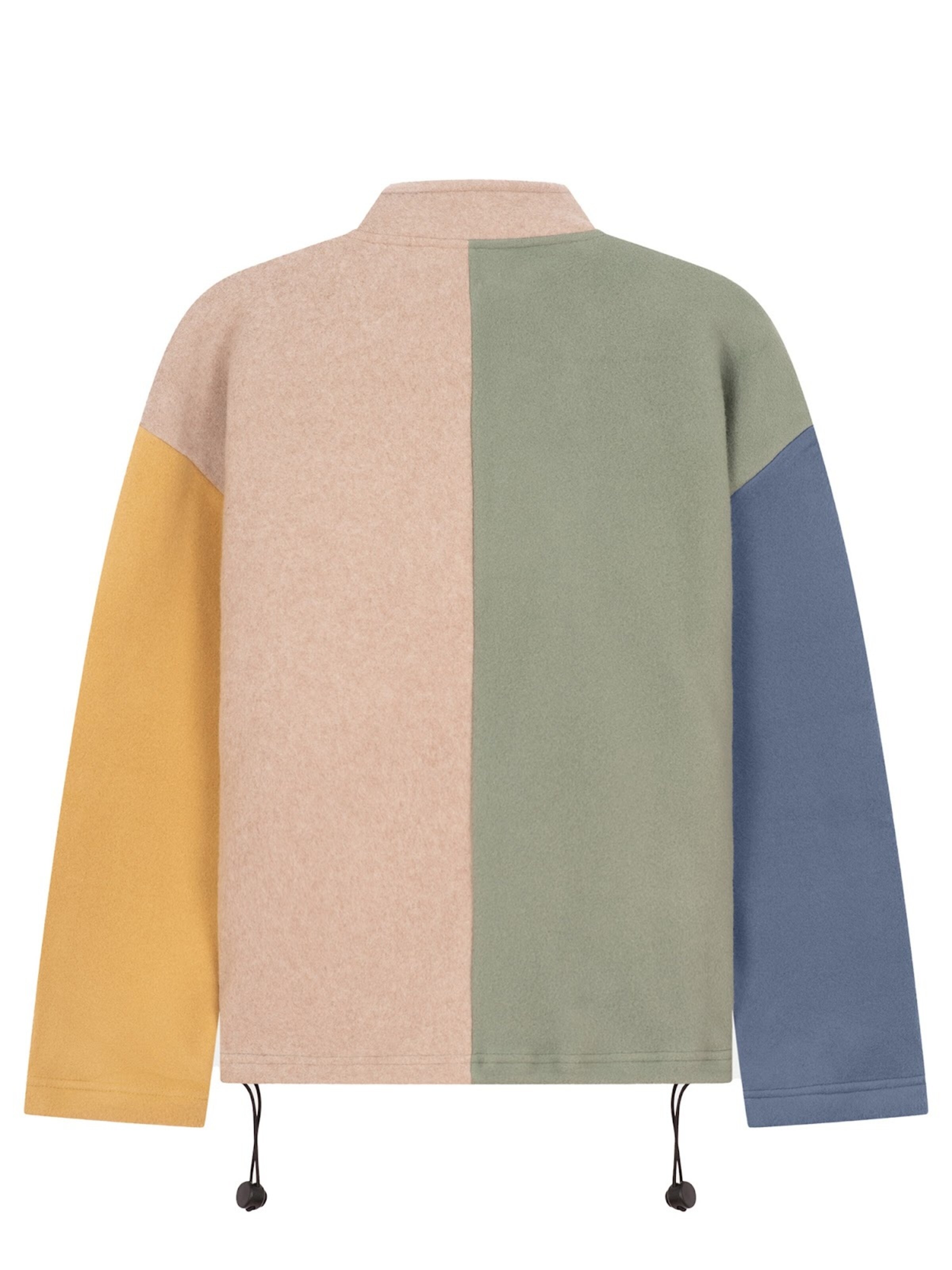 NOORLYS Fleece Jacket 'FÖHRWIND' in Blue