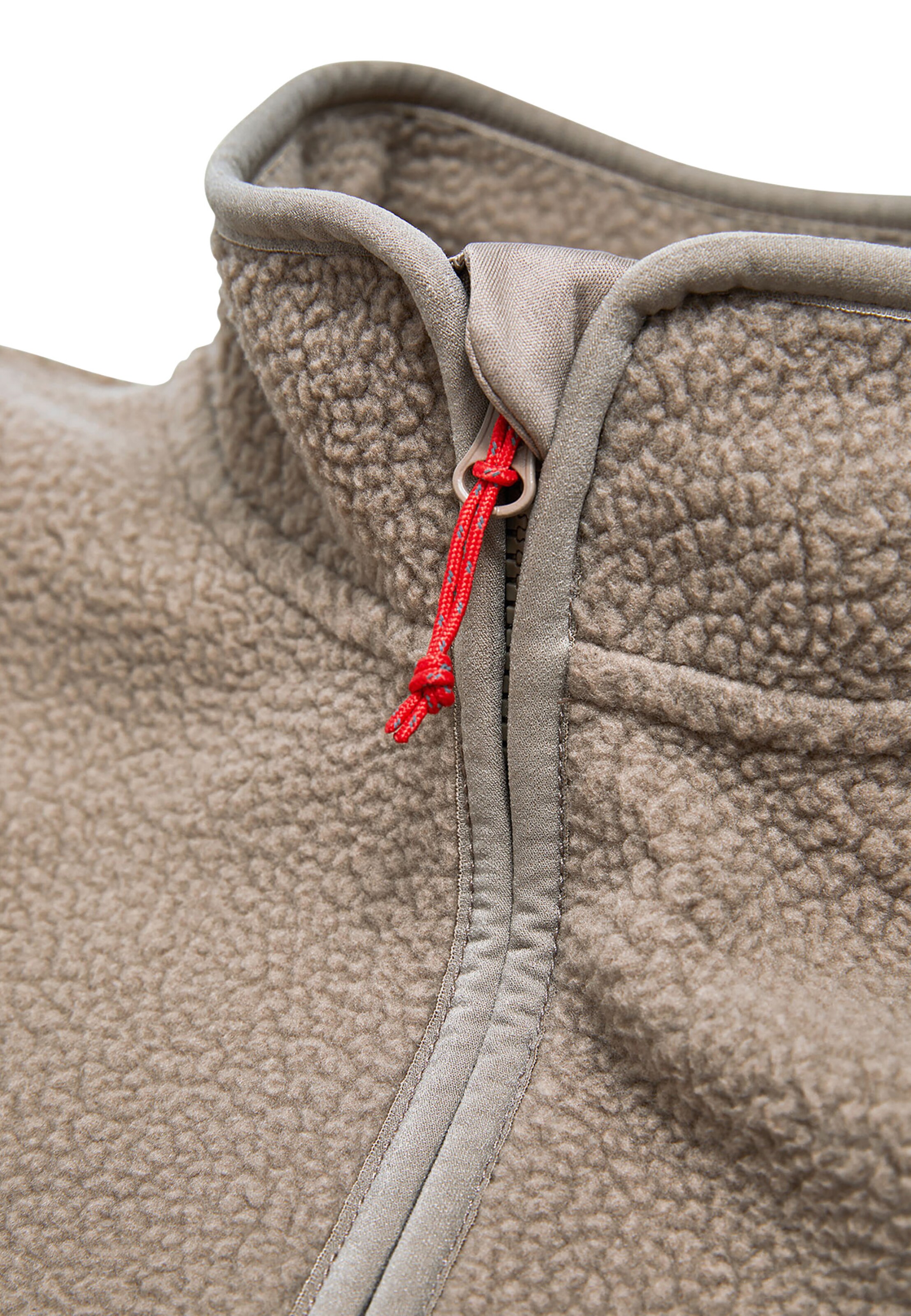 PEAK PERFORMANCE Fleecejacke Pile Zip Jacket in Braun