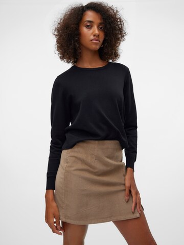 VERO MODA Pulóver 'VMSilje' - fekete: elől