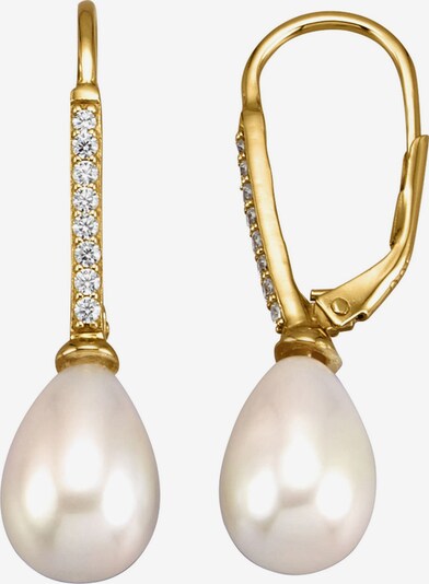 FIRETTI Earrings in Gold / Silver / Pearl white, Item view
