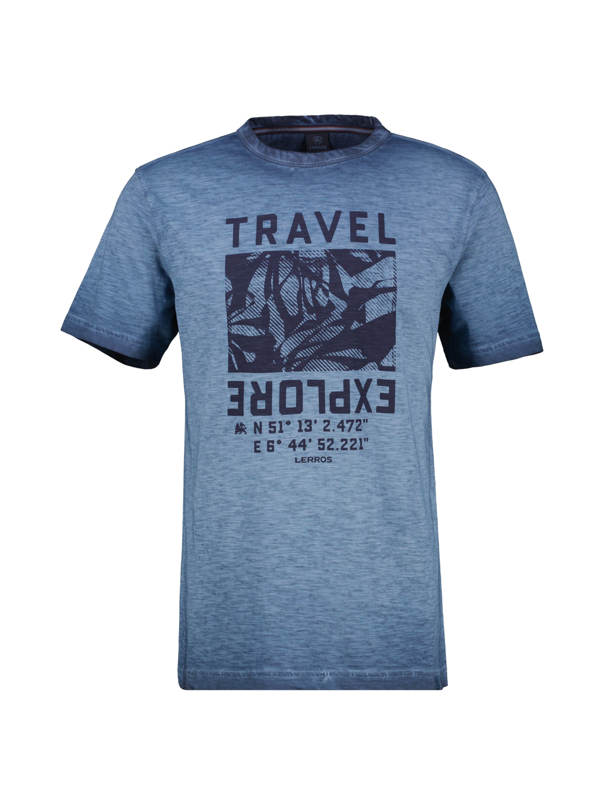 LERROS Shirt in Blauw: voorkant