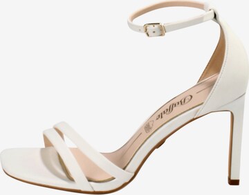 BUFFALO Strap sandal 'Blair' in White: front