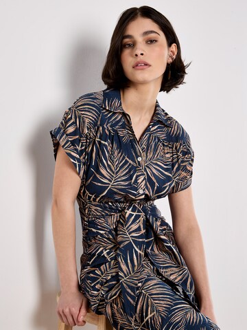 Apricot Jurk in Blauw