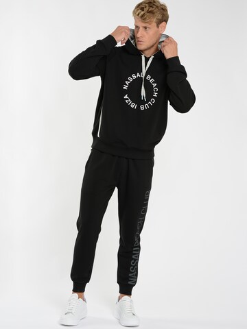 NASSAU Beach Club Regular Broek ' NB22011 ' in Zwart