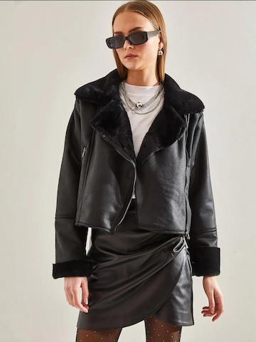 Bianco Lucci - Casaco meia-estação em preto