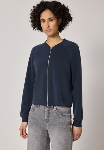 STREET ONE Strickjacke in Blau: Vorderseite