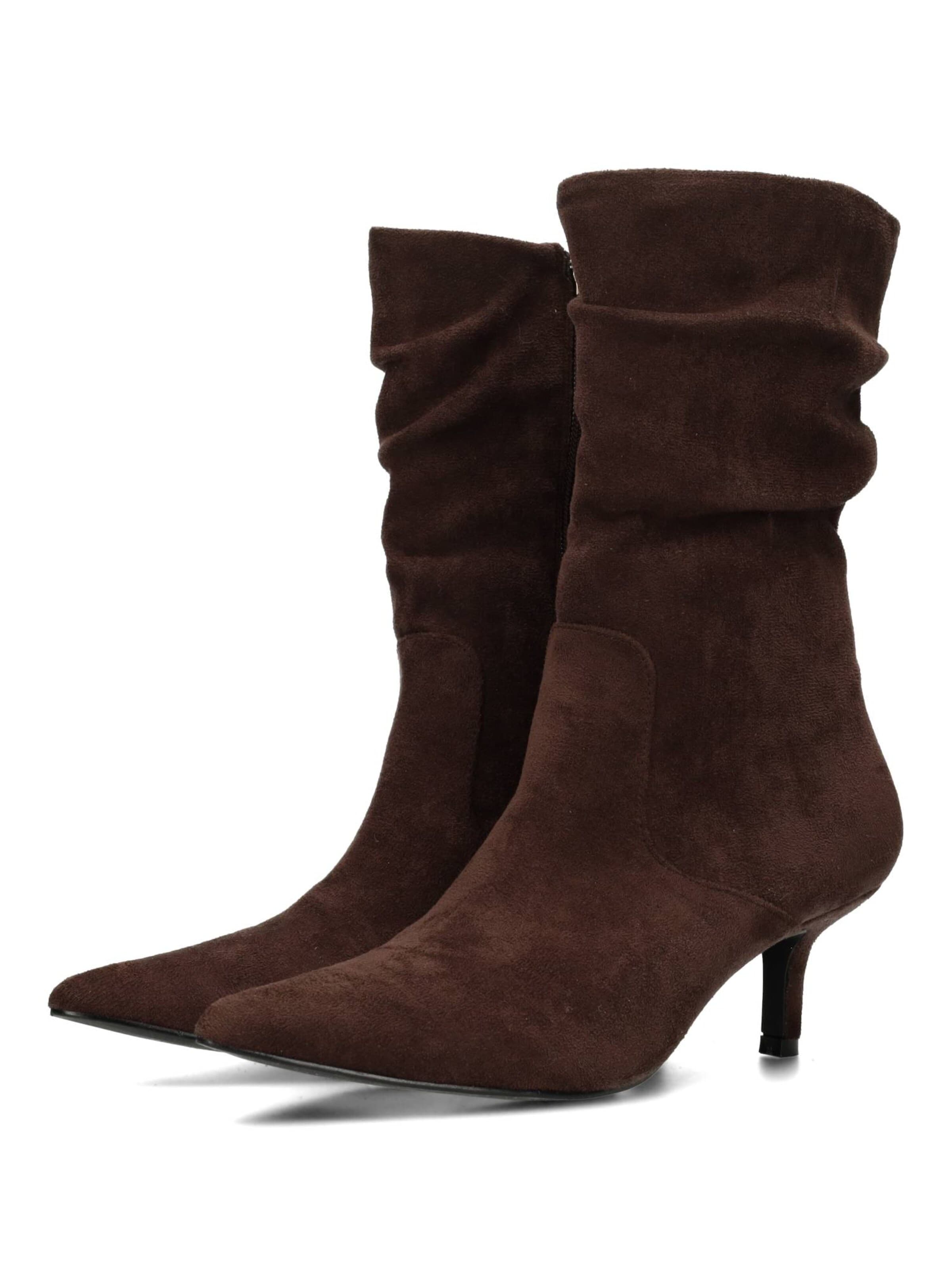 Boots 'Ellie' POSH by Poelman en marron