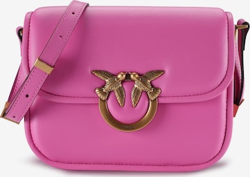 PINKO Schoudertas 'Love Box' in Roze: voorkant