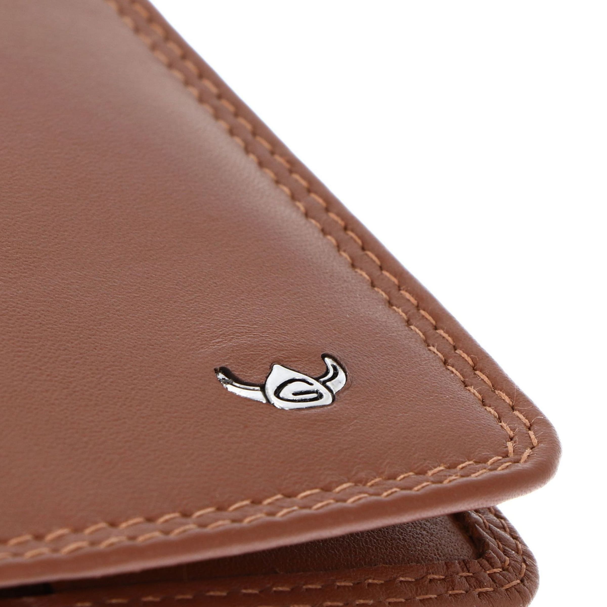 Portamonete 'Polo' di GOLDEN HEAD in marrone