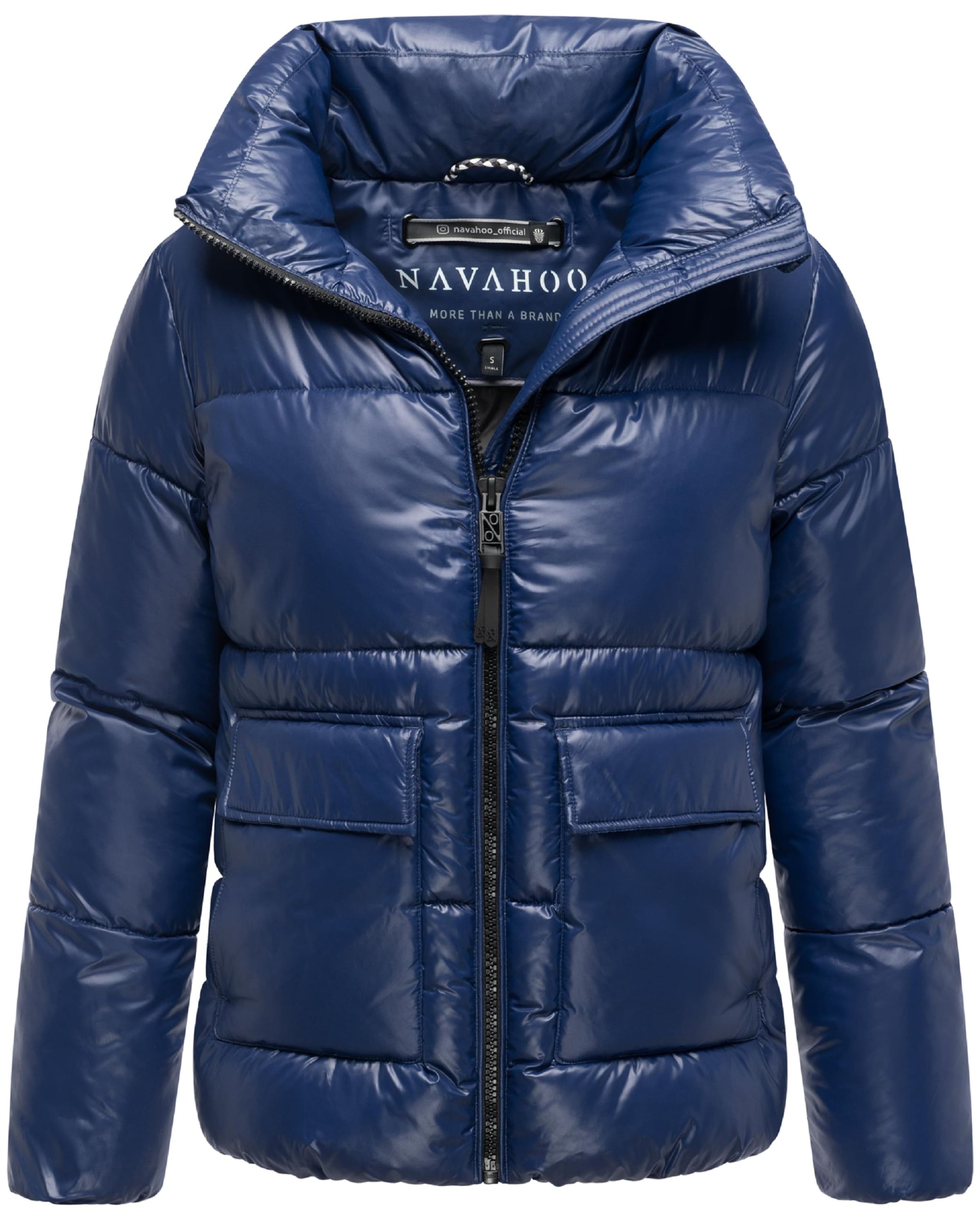 NAVAHOO Χειμερινό μπουφάν 'Eispracht 14' σε μπλε: μπροστά