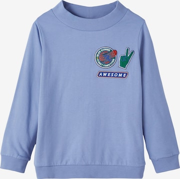 NAME IT Sweatshirt 'Taby' in Blue: front