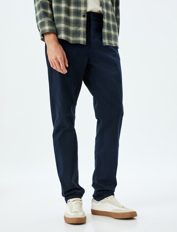 Koton Regular Pants in Blue: front