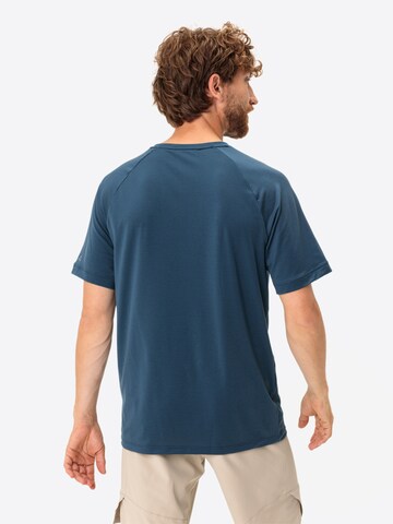 VAUDE Performance shirt 'Gleann T II' in Blue