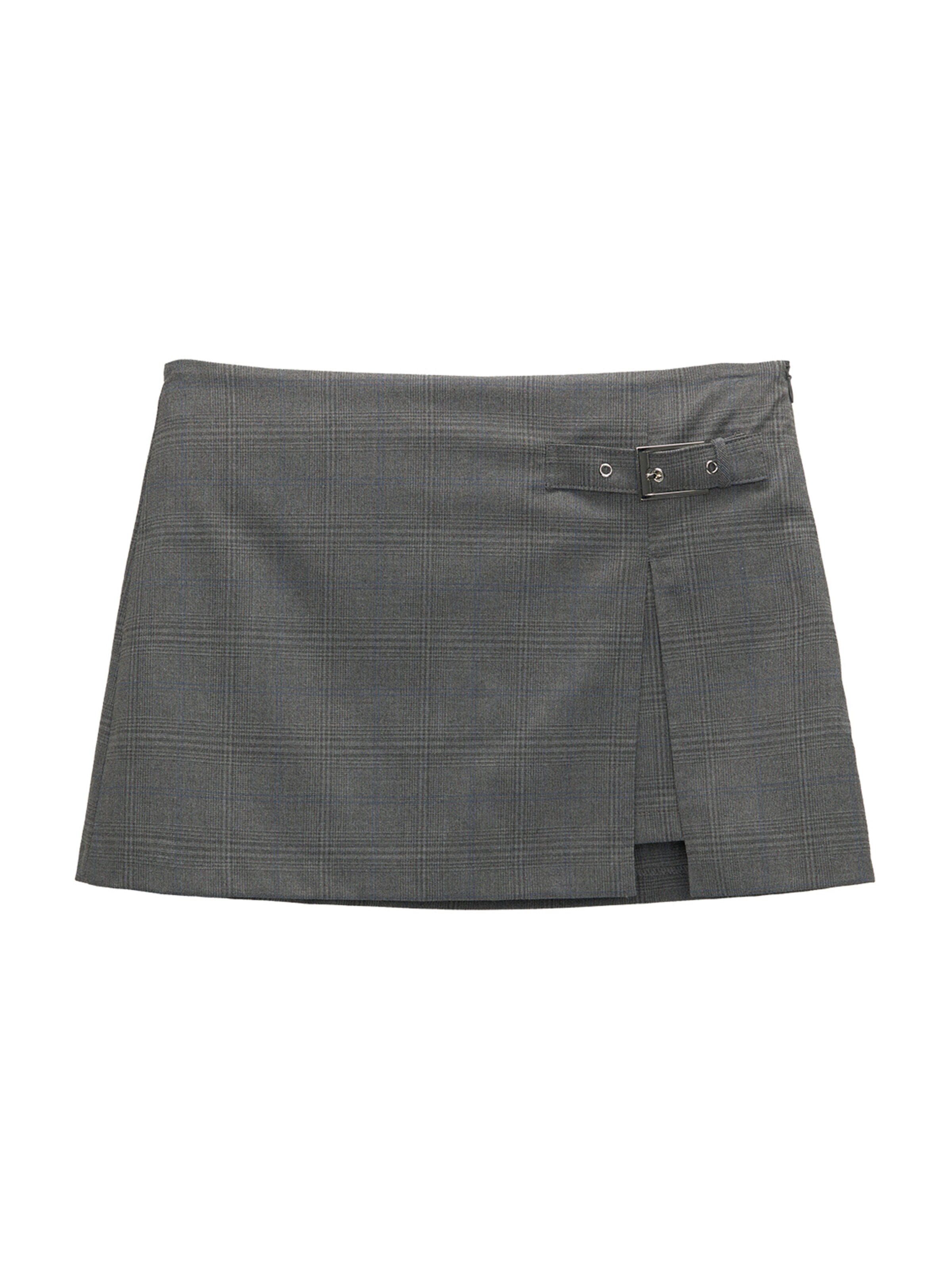 Pull&Bear Rock in Grau: Vorderseite