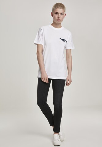 Merchcode Shirt 'Jurassic' in Weiß