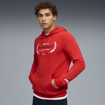 PUMA Sports sweater 'F1® Essentials ' in Red: front