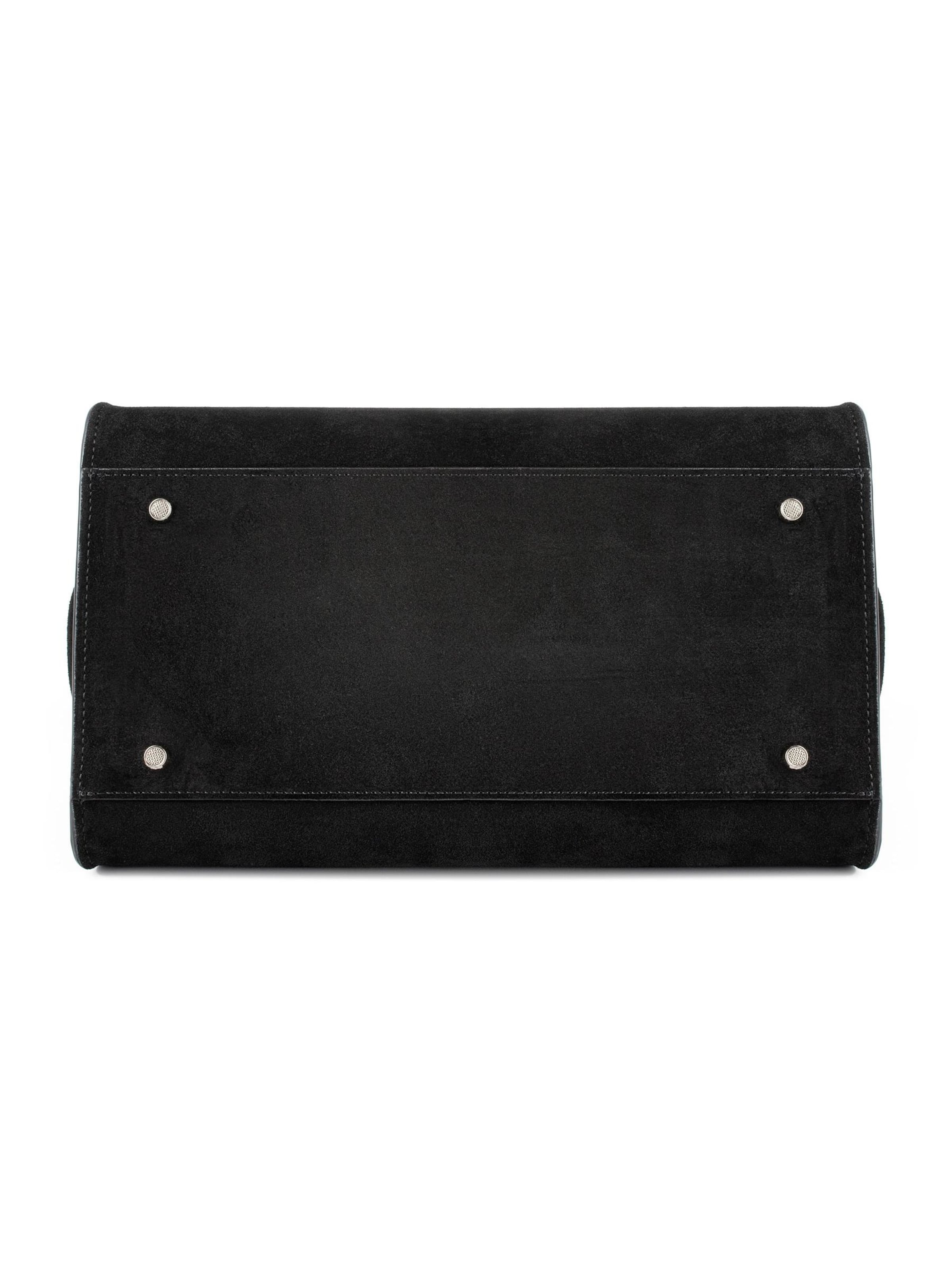 L37 HANDMADE SHOES - Bolso de mano 'BON VOYAGE MINI' en negro