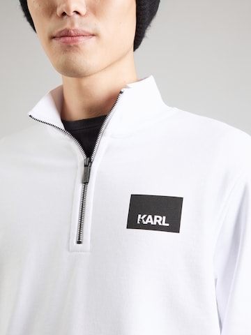 Sweat-shirt Karl Lagerfeld en blanc