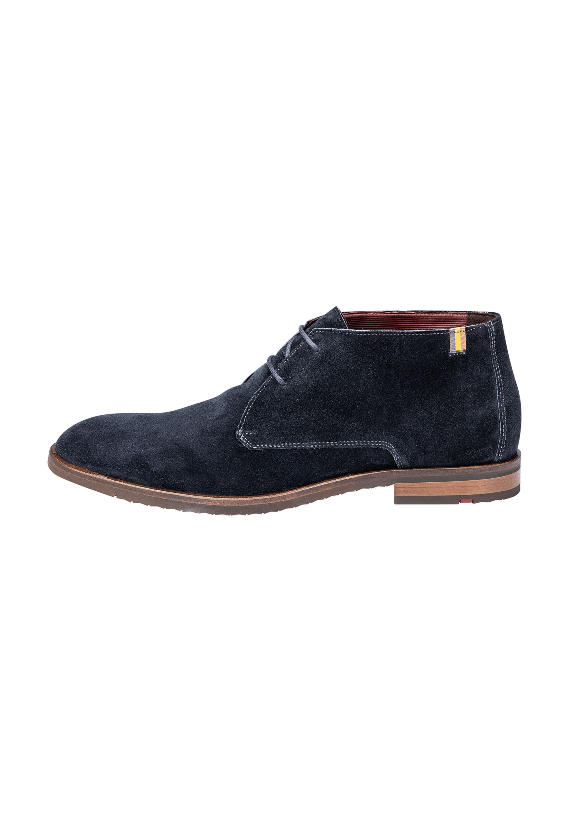 LLOYD Lace-up boot 'DEVON' in Blue: front
