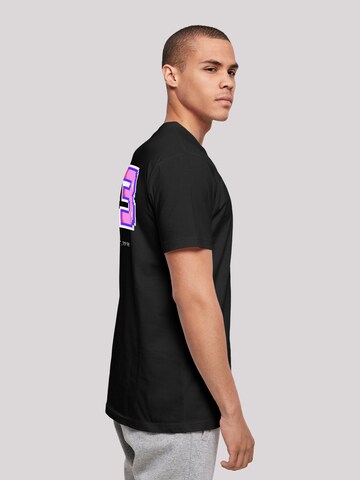 F4NT4STIC Shirt 'Happy People Only Good Vibes' in Schwarz