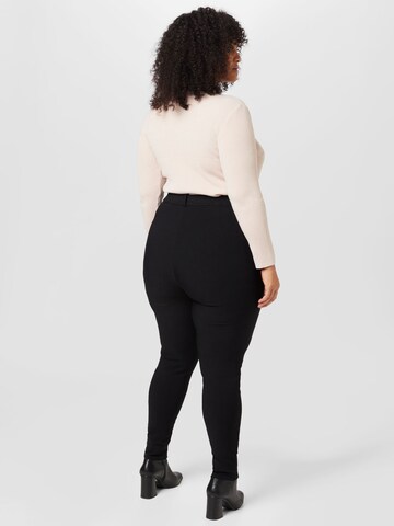 Vero Moda Curve Regular Pants 'AUGUSTA' in Black