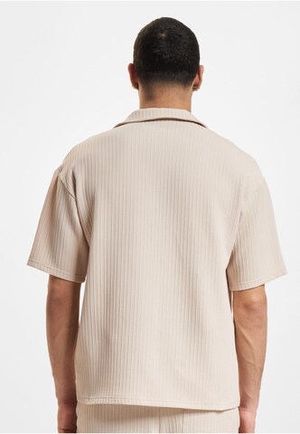DEF Regular Fit Hemd 'Porto' in Beige