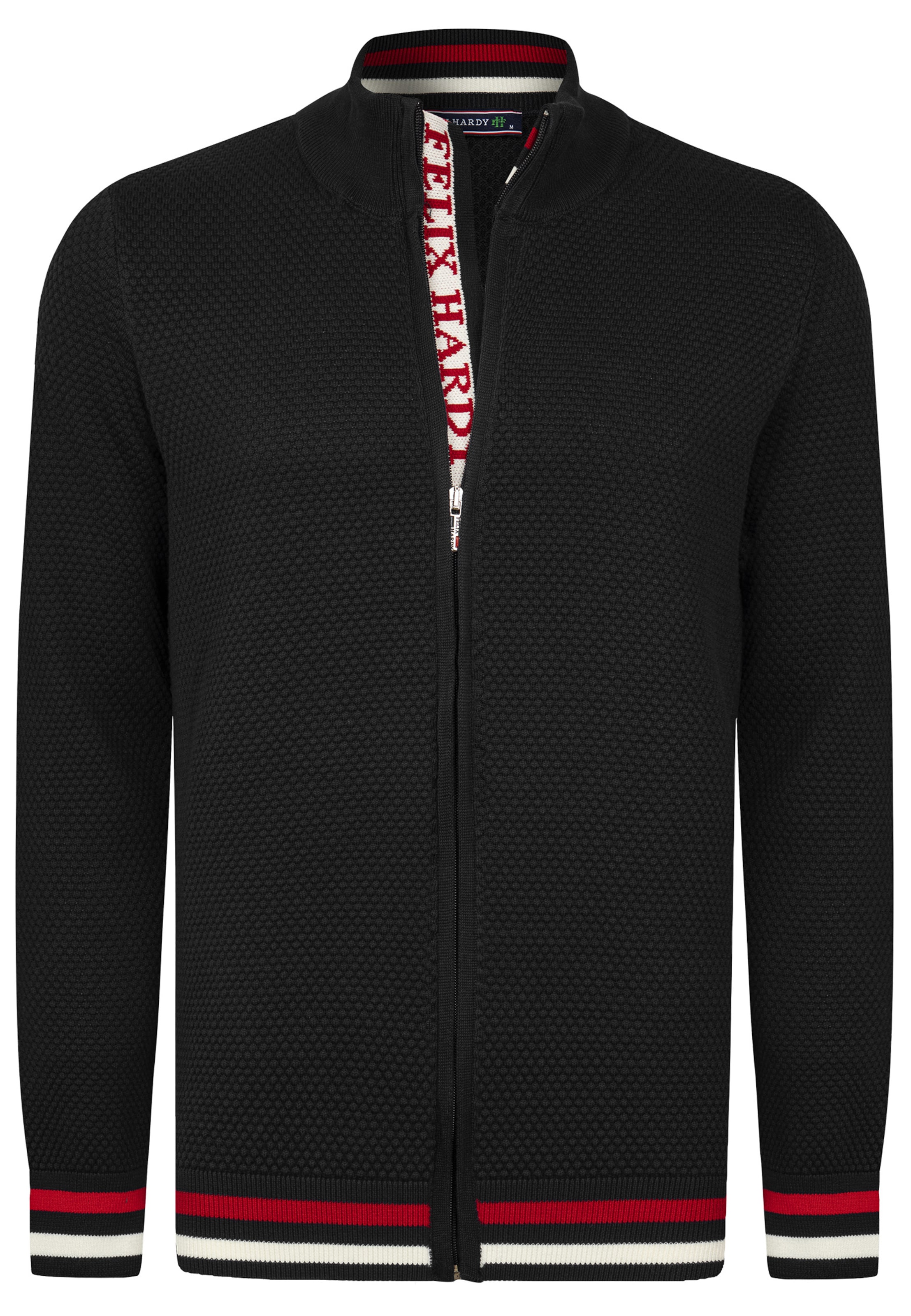 Felix Hardy Kofta i svart: framsida