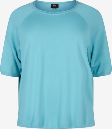 Zizzi - Pullover 'CACARRIE' em azul: frente